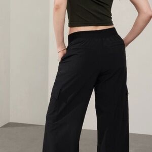 Brooklyn Heights High Rise Cargo Pant Sz 6P Black